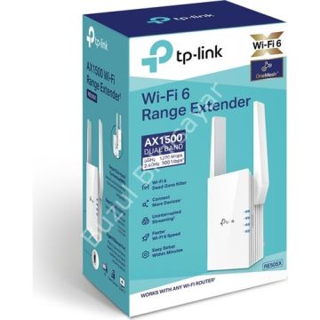 TP-LINK RE505X AX1500 2.4/5GHz MENZİL GENİŞLETİCİ
