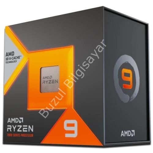 AMD RYZEN 9 7900X3D 4.40 GHZ 128MB RADEON GRAFİK AM5 İŞLEMCİ 120W