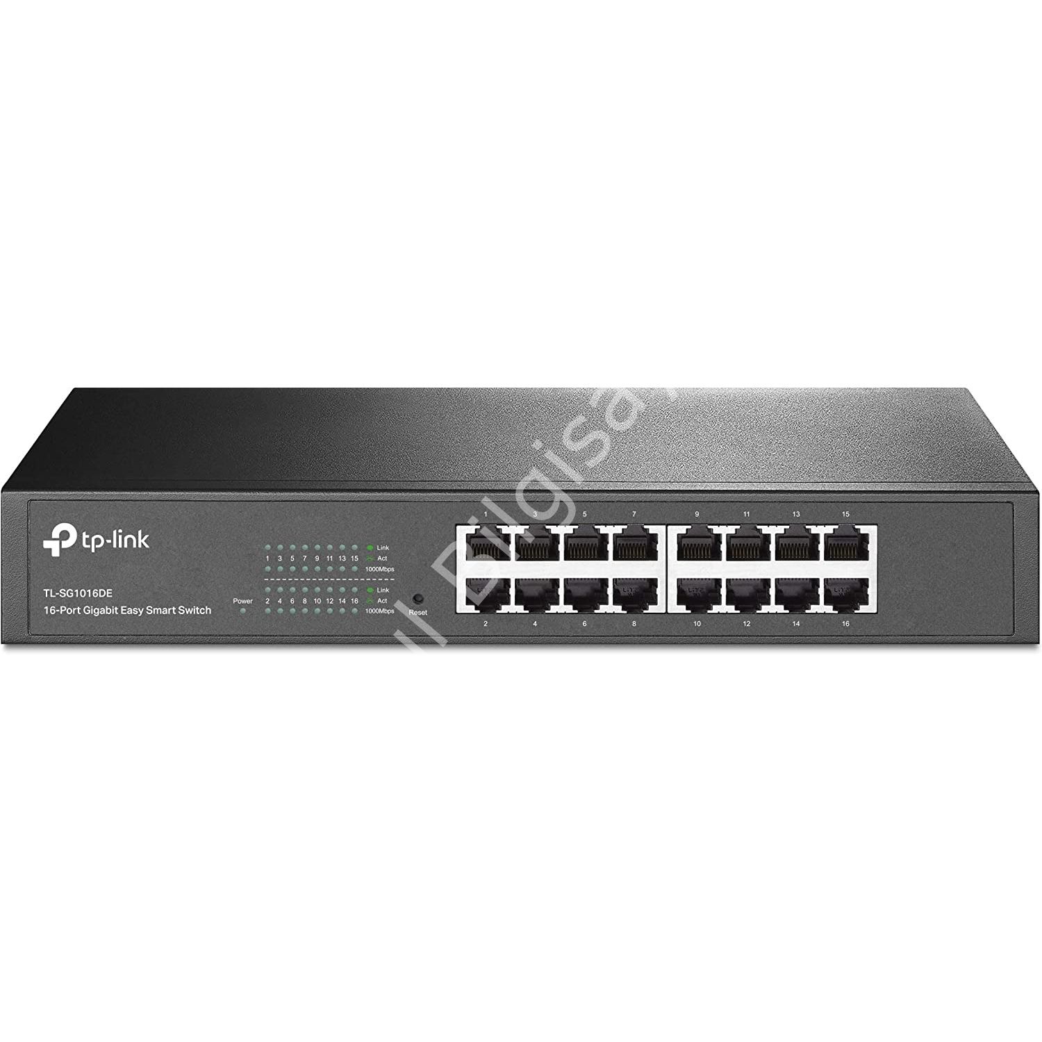 TP-LINK TL-SG1016DE 16 PORT 10/100/1000 EASY SMART RACK MOUNT SWITCH