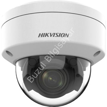 HIKVISION DS-2CD3741G2-IZS 4MP 2.7-13.5MM VARIFOCAL -MOTORIZE 40MT H265+ IP67 POE IR DOME IP KAMERA