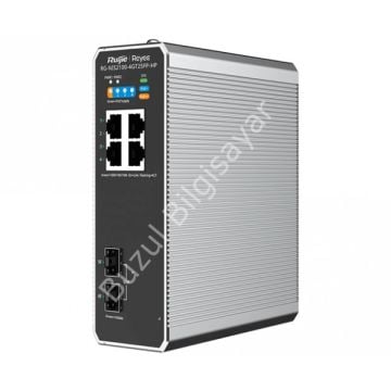 RUIJIE REYEE RG-NIS2100-4GT2SFP-HP 4 PORT 10/100/1000 4 PORT POE  2 X SFP 120W RUJIE CLOUD YONETILEBILIR ENDÜSTRİYEL SWI