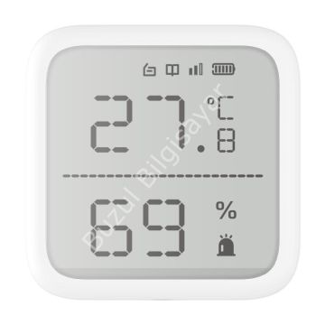 HIKVISION DS-PDTPH-E-WE KABLOSUZ ALARM +SICAKLIK DEDEKTÖRÜ