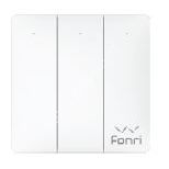 FONRİ S1N3G WIFI KABLOSUZ AKILLI DOKUNMATİK ÜÇLÜ DUVAR ANAHTARI