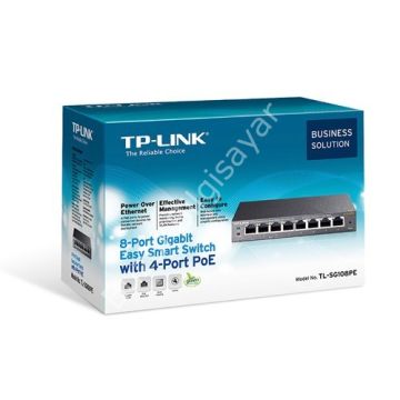 TP-LINK TL-SG108PE 8 PORT 10/100/1000 4 PORT POE EASY SMART DESKTOP SWITCH