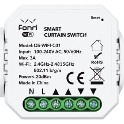 FONRİ WF3-EL3-0201-11 WIFI KABLOSUZ CP03 AKILLI PERDE PANJUR ANAHTAR