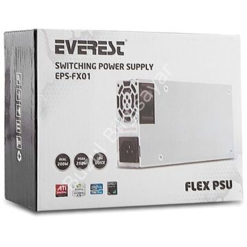 EVEREST EPS-FX01 200W 4cm FANLI POWER SUPPLY SLİM