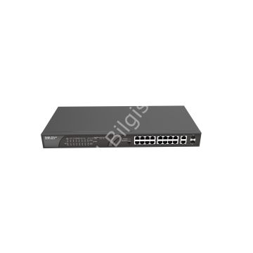 RUIJIE REYEE RG-ES118S-LP 16 PORT 10/100 16 PORT POE 2 X COMBO UPLINK 120W YONETILEMEZ RACK MOUNT SWITCH