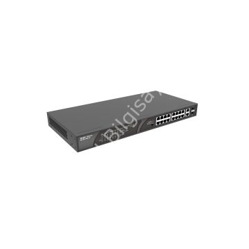 RUIJIE REYEE RG-ES118S-LP 16 PORT 10/100 16 PORT POE 2 X COMBO UPLINK 120W YONETILEMEZ RACK MOUNT SWITCH