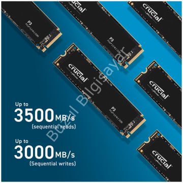 CRUCIAL P3 1TB 3500/3300MB/s M.2 2280 PCIe NVME SSD CT1000P3SSD8