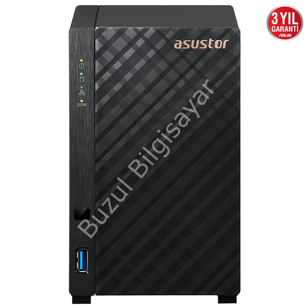 ASUSTOR AS1102TL 1GB 2 BAY 1xGLAN DEPOLAMA ÜNİTESİ