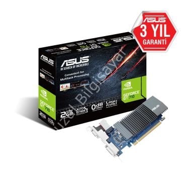 ASUS GT710-SL-2GD5-BRK-EVO GEFORCE GT710 LP 2GB DDR5 64Bit VGA/DVI/HDMI