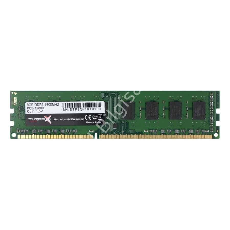 TURBOX BULK 8GB 1600MHz DDR3 PC Ram EVORİON