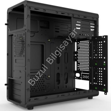 VENTO CIO_TML117 400W 3x8CM FAN MICRO ATX 2xUSB2.0/1xUSB3.0 SİYAH KASA