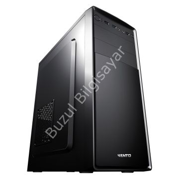 VENTO VS120S 650W 80+ 1x9CM ARKA + 1x12CM ÖN ATX 2xUSB2.0/1xUSB3.0 SİYAH KASA