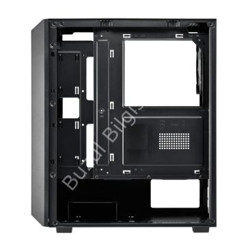 VENTO VG3400S 650W 4x12CM RGB FAN ATX MESHED PANEL 2xUSB2.0/1xUSB3.0 SİYAH GAMING KASA