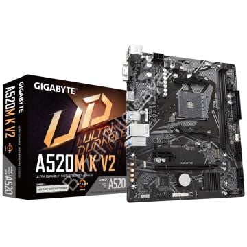 GIGABYTE A520M-K-V2 2xDDR4 VGA+HDMI 1xM2 AM4 ANAKART