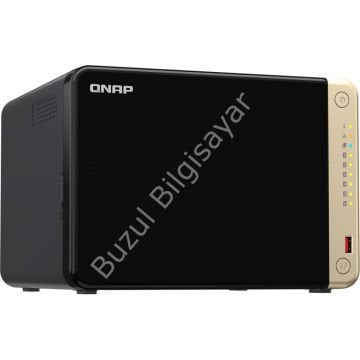 QNAP TURBONAS TS-664-8G 8GB 6 BAY 2xGLAN NAS DEPOLAMA ÜNİTESİ
