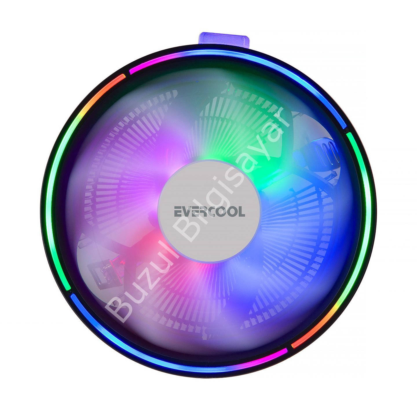 Evercool CS-13 12CM RGB AMD & INTEL LGA1200/AM4 SOKET İŞLEMCİ FANI