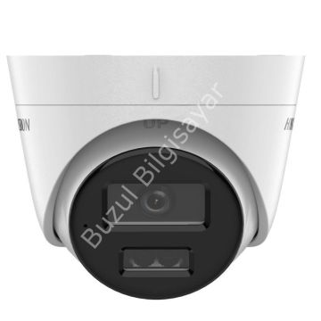 HIKVISION DS-2CD1343G2-LIUF 4MP 2.8MM 30MT DAHİLİ SESLİ H265+ IP67 POE SMART LIGHT IP DOME KAMERA