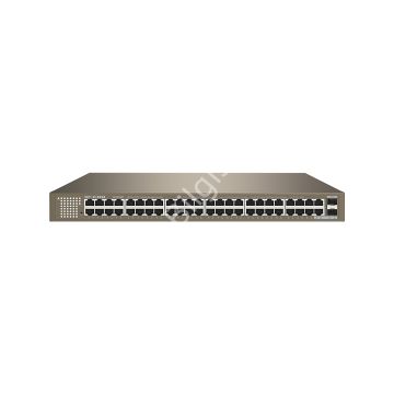 IP-COM IP-G3350F 48 PORT 10/100/1000 2 X SFP CLOUD YÖNETİLEBİLİR RACK MOUNT SWITCH