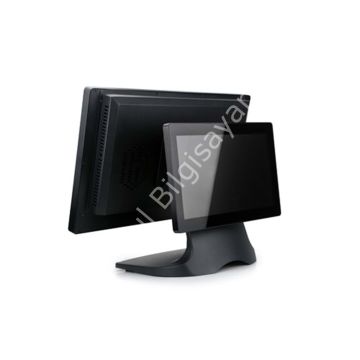 QUATRONIC P1815-D 4N 18.5''/İ5/8GB/128GBSSD +11.6'' 2.EKRAN DOKUNMATİK POS PC
