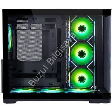 GAMEBOOSTER GB-G2851BB 7x ARGB FAN ATX SEA VIEW USB3.0 SİYAH KASA