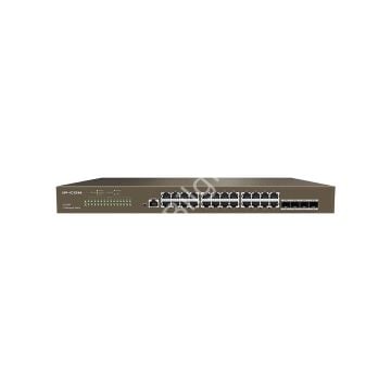 IP-COM IP-G3328F 26 PORT 10/100/1000 4 X SFP CLOUD YÖNETİLEBİLİR RACK MOUNT SWITCH