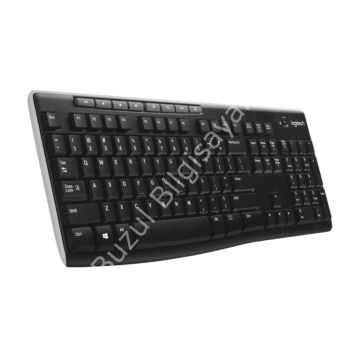 LOGITECH K270 TR KABLOSUZ MULTİMEDYA SİYAH UNIFYING KLAVYE
