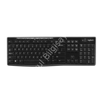 LOGITECH K270 TR KABLOSUZ MULTİMEDYA SİYAH UNIFYING KLAVYE