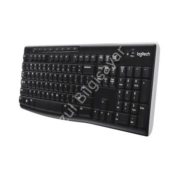LOGITECH K270 TR KABLOSUZ MULTİMEDYA SİYAH UNIFYING KLAVYE