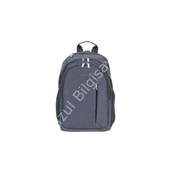 PLM LIDYA 17'' GRI NOTEBOOK SIRT ÇANTASI