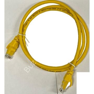 AGER AC-602-020/Y 2MT UTP CAT6 PATCH KABLO SARI Cu, LSZH AWG 26/7