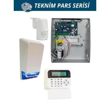 TEKNIM TSP-5324LCD KABLOLU GSM/GPRS Lİ ALARM SET AKÜ HARİÇ