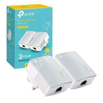 TP-LINK TL-PA4010KIT 500MBPS 1PORT POWERLINE ADAPTOR