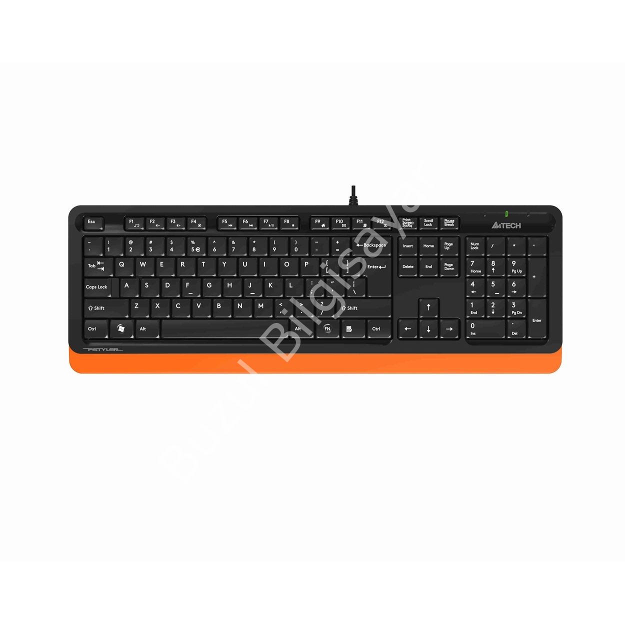 A4 TECH FK10 TR USB MULTİMEDYA TURUNCU Q KLAVYE