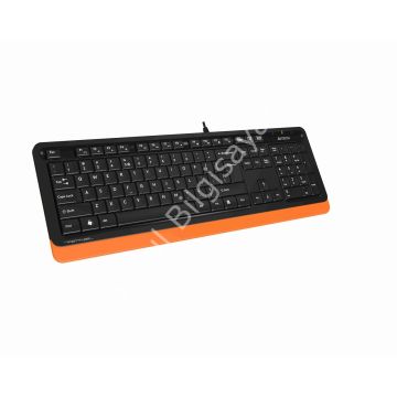 A4 TECH FK10 TR USB MULTİMEDYA TURUNCU Q KLAVYE