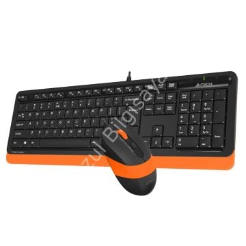 A4 TECH F1010 KABLOLU USB STANDART TURUNCU Q KLAVYE+MOUSE