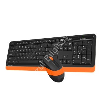 A4 TECH FG1010 KABLOSUZ STANDART TURUNCU Q KLAVYE+MOUSE