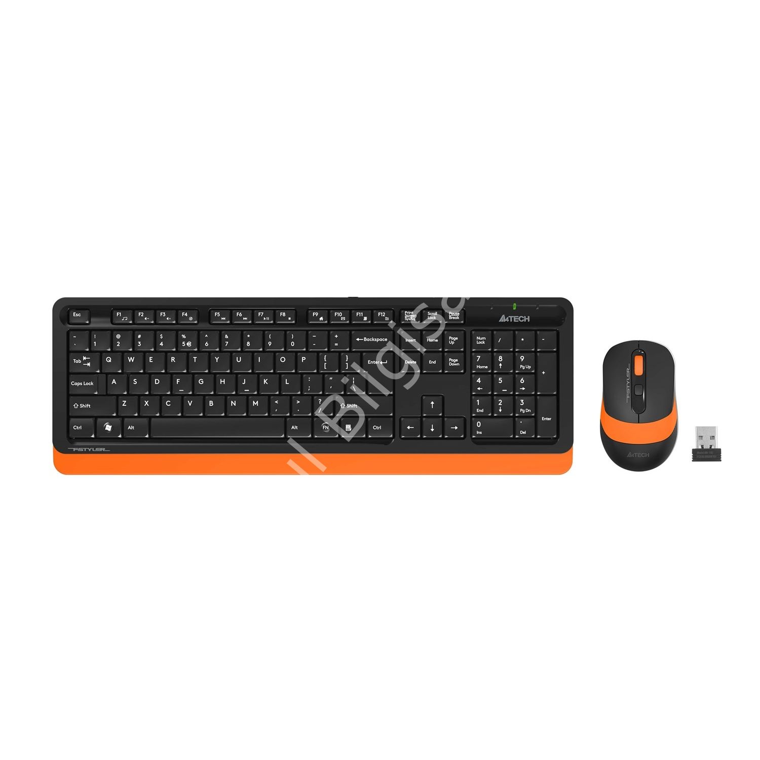 A4 TECH FG1010 KABLOSUZ STANDART TURUNCU Q KLAVYE+MOUSE