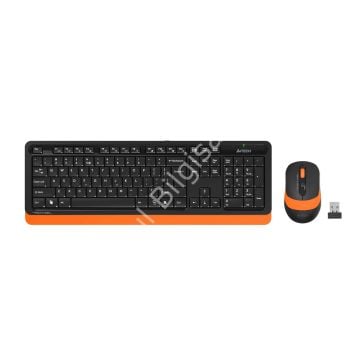 A4 TECH FG1010 KABLOSUZ STANDART TURUNCU Q KLAVYE+MOUSE