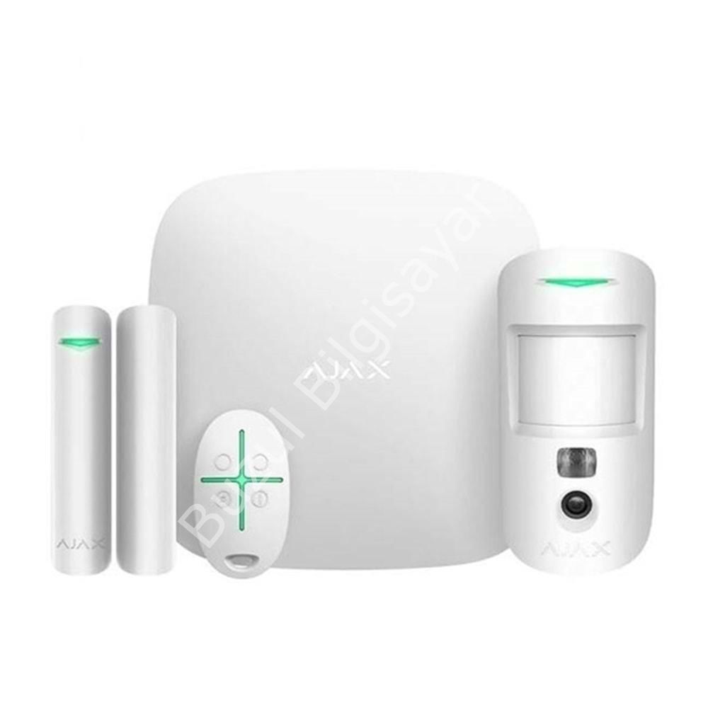AJAX STARTERKIT CAM PLUS KABLOSUZ BEYAZ ALARM KİTİ
