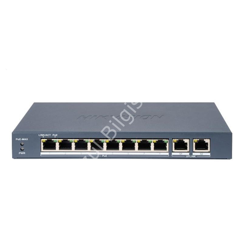 HIKVISION DS-3E0310P-E/M 10/100 8 PORT POE 2 PORT GIGABIT UPLINK FAST ETHERNET SWITCH