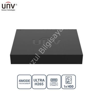 UNIVIEW XVR301-16F 16 KANAL 1x HDD H65+ HİBRİT DVR KAYIT CİHAZI