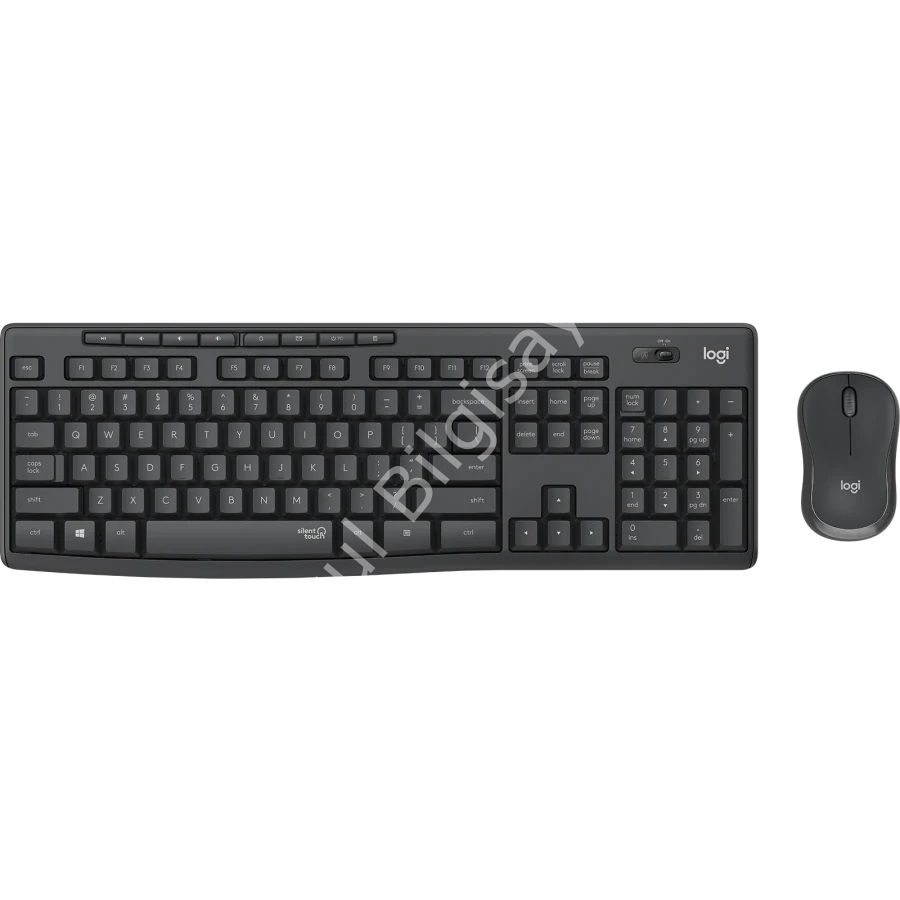 LOGITECH MK295 TÜRKÇE KABLOSUZ MULTİMEDYA SİYAH SESSİZ Q KLAVYE+MOUSE