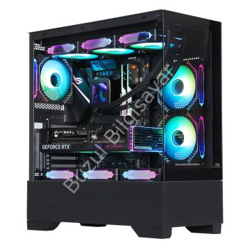 POWER BOOST JBST-PBP4308BB SEA VİEW 750W 80+ BR 6x12CM RGB FAN E-ATX PENCERELİ USB3.0 SİYAH KASA