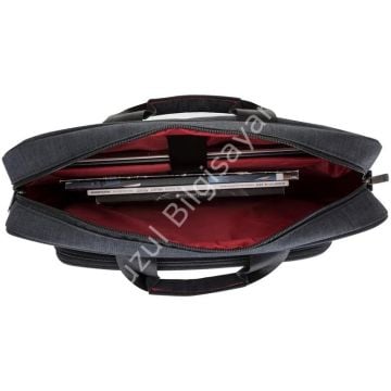 PLM SANTORİ 15.6'' FUME SIYAH NOTEBOOK ÇANTASI