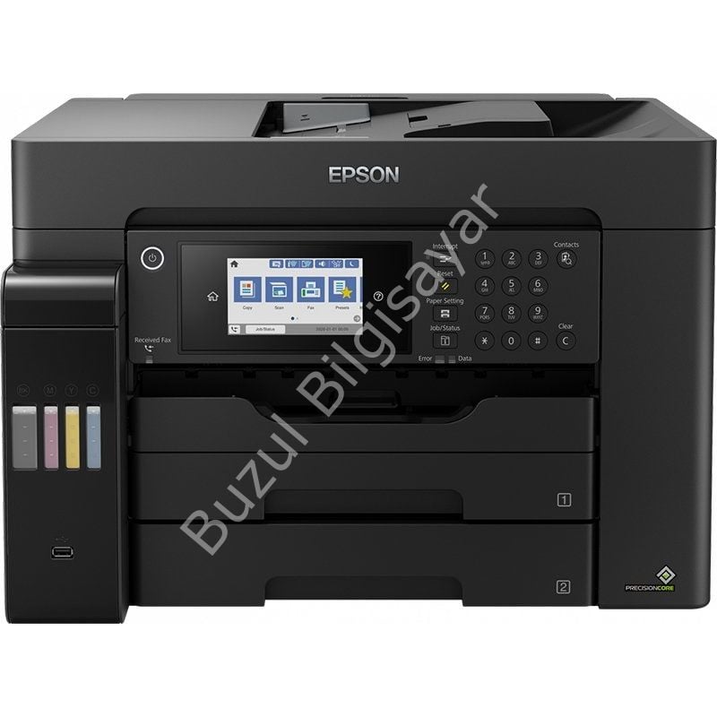EPSON ECOTANK L15160 TANKLI TARAYICI FOTOKOPİ FAX USB/ETHETNET/WIFI A3/A4 DUBLEX RENKLİ YAZICI