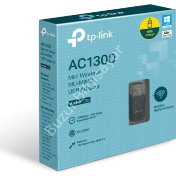 TP-LINK ARCHER T3U AC1300 1300MBPS DUAL BAND USB WIRELESS ADAPTÖR