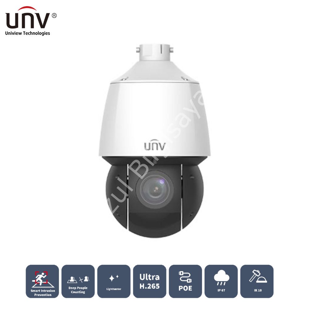 UNIVIEW IPC6424SR-X25-VF-B 4MP 25x 4.8MM - 120MM 100 MT IP67/IK10 IP SPEED DOME KAMERA