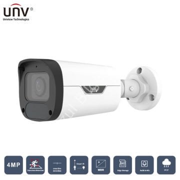 UNIVIEW IPC2324LB-ADEZK-H 4MP 2.8-12MM MOTORIZE 50MT H265+ IP67/IK10 DAHİLİ SES IR BULLET IP KAMERA